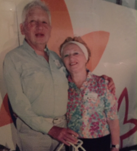 Alice with her husband