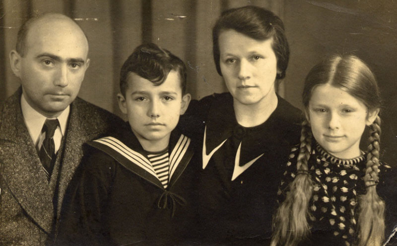 A last family portrait just prior to leaving home for good