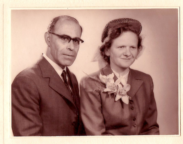 Gretl and Hyman wedding photograph