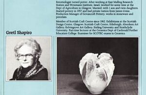 Gretl's CV as a potter