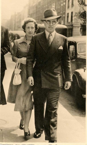 Henry and Ingrid in London 1951