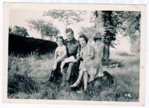 Lossiemouth, 1941. Joe with his parents