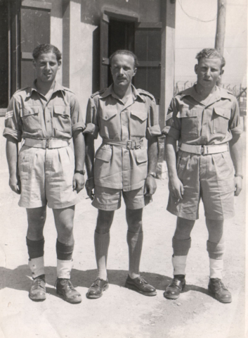 John in Palestine during the war