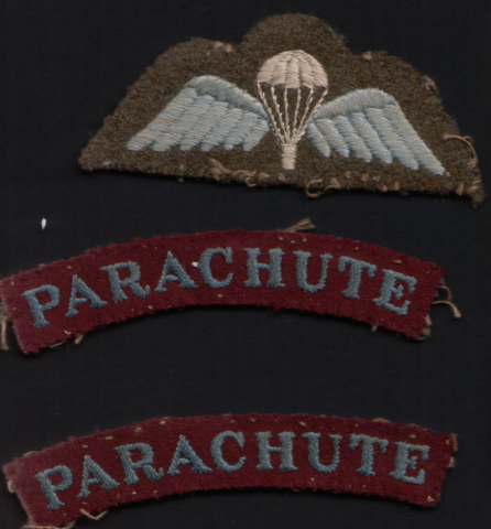 John parachute regiment flashes