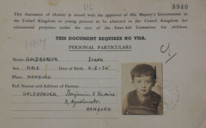 Kindertransport card