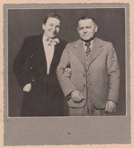 Parents of Martin, c1938 photo possibly taken in Landshut, Bavaria, Germany