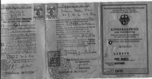 Child's travel document